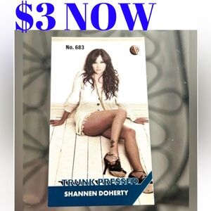 Shannen Doherty Beverly Hills 90210 Charmed Cigar Mini Celebrity Card /3